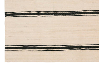 Striped Design Turkish Kilim Rug, 5'5 x 8 feet & 165 x 245 cm