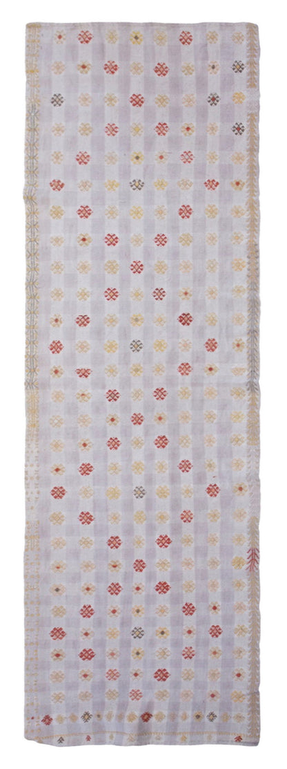 Striped Design Turkish Kilim Runner, Hallway Kilim Rug 77x298 cm, 2'6 x 9'9 ft