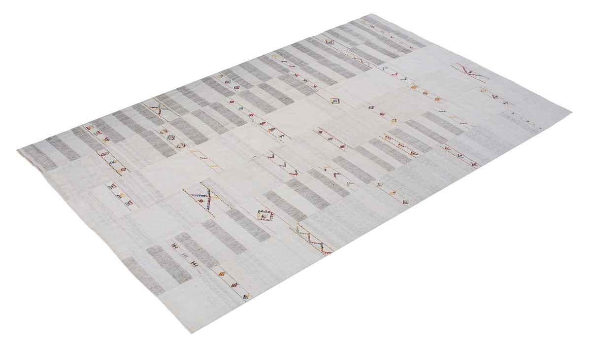Striped Kilim Rug, 174 x 280 cm, 5'8" x 9'2"