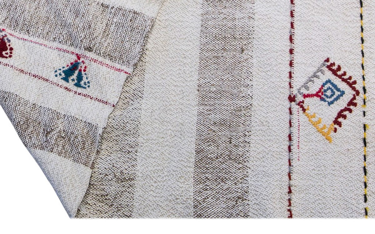 Striped Kilim Rug, 174 x 280 cm, 5'8" x 9'2"