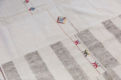 Striped Kilim Rug, 174 x 280 cm, 5'8" x 9'2"