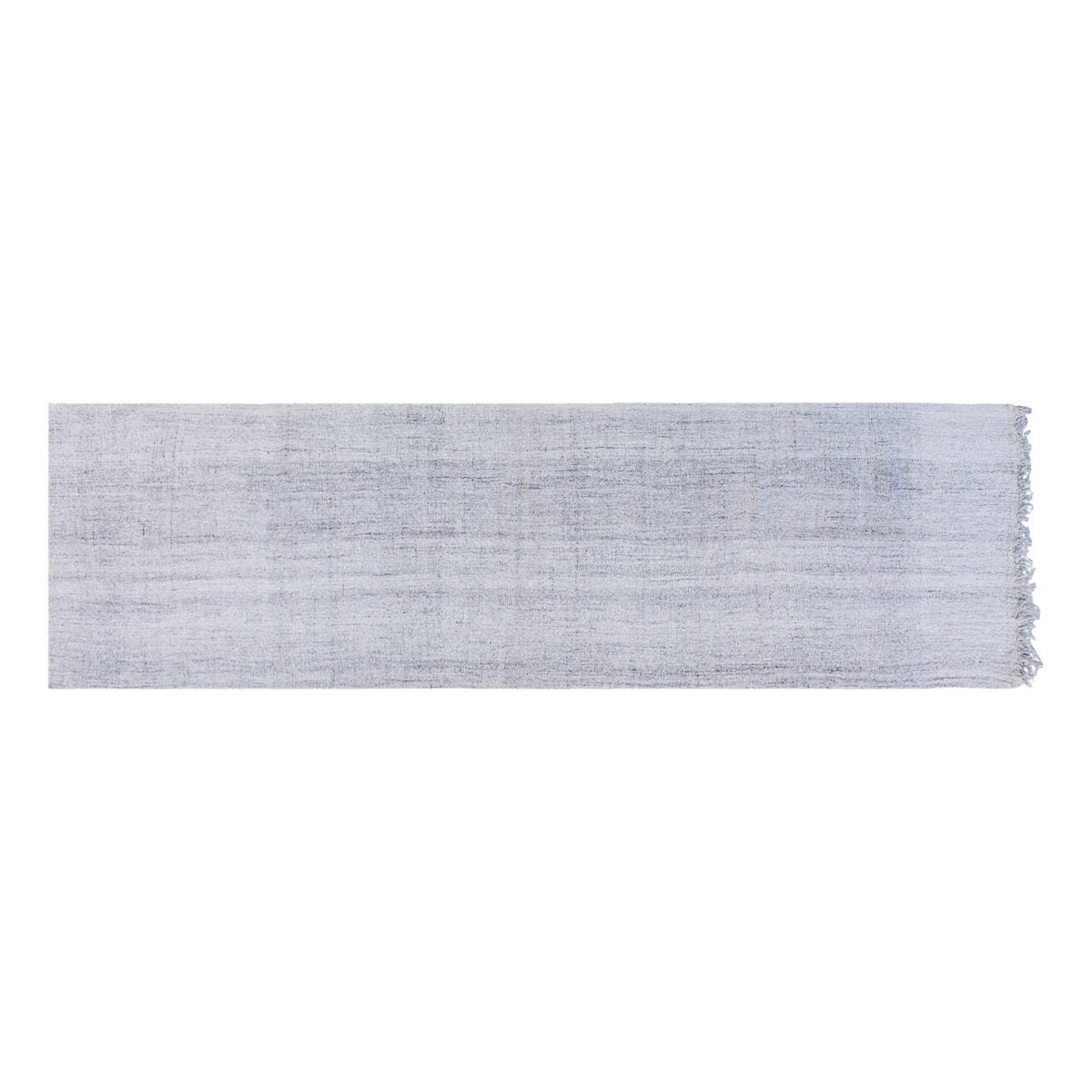 Striped Turkish Kilim Runner Rug – 102 x 350 cm/3'4" x 11'6"