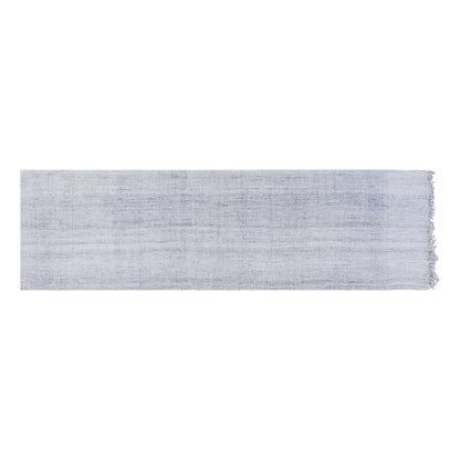 Striped Turkish Kilim Runner Rug – 102 x 350 cm/3'4" x 11'6"