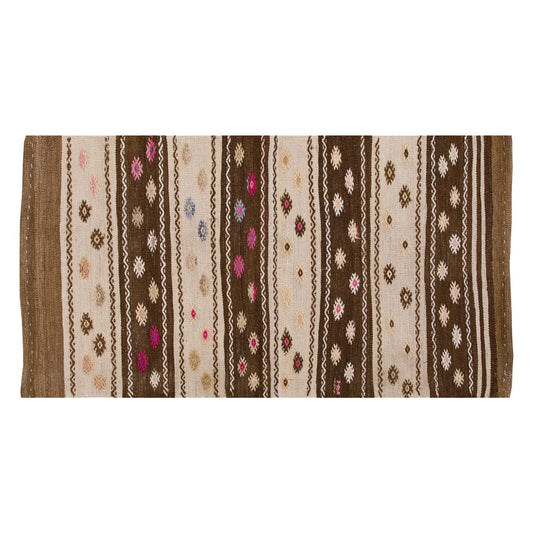 The Rug of the Mountain Nomads 2.02 x 4.2 feet,  61 x 127 cm