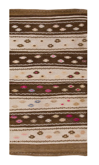 The Rug of the Mountain Nomads 2.02 x 4.2 feet,  61 x 127 cm