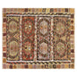Title:  Vintage Turkish Kilim Rug, 4.1 x 5.4 ft, 125 x 165 cm, Handwoven Wool Kilim