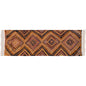 Tribal nomadic kilim, 2.1 x 9.1 ft kilim, 64 x 277 cm kilim