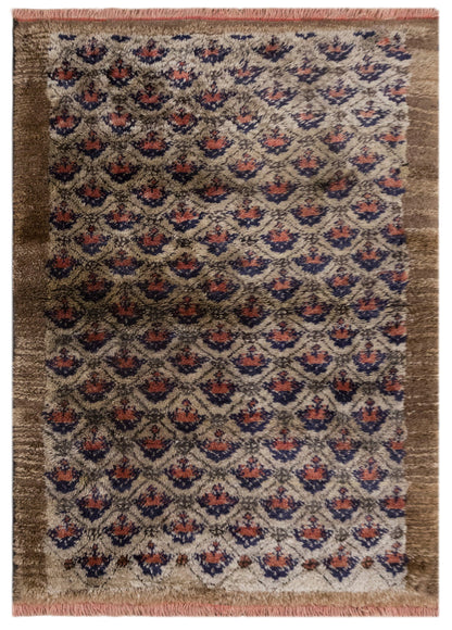 Tulu Flokati Rug, 106x145 cm (3.5x4.8 ft)