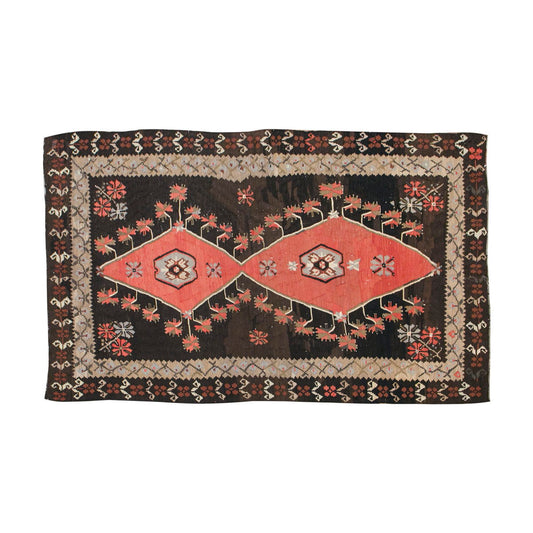 Turkish Bardız Kilim, 152 x 263 cm / 5 x 8'8 feet