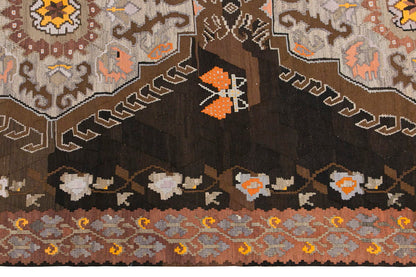 Turkish Bardız Kilim, 182 x 403 cm / 6 x 13'3 feet
