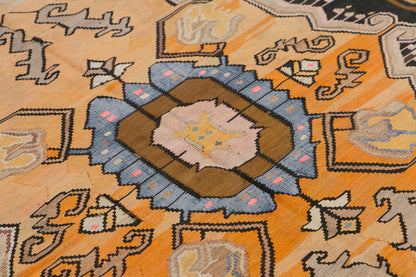Turkish Bardız Kilim, 200 x 430 cm / 6'7 x 14'1 feet