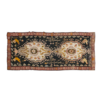 Turkish Bardız Kilim, 208 x 430 cm / 7 x 14'1 feet