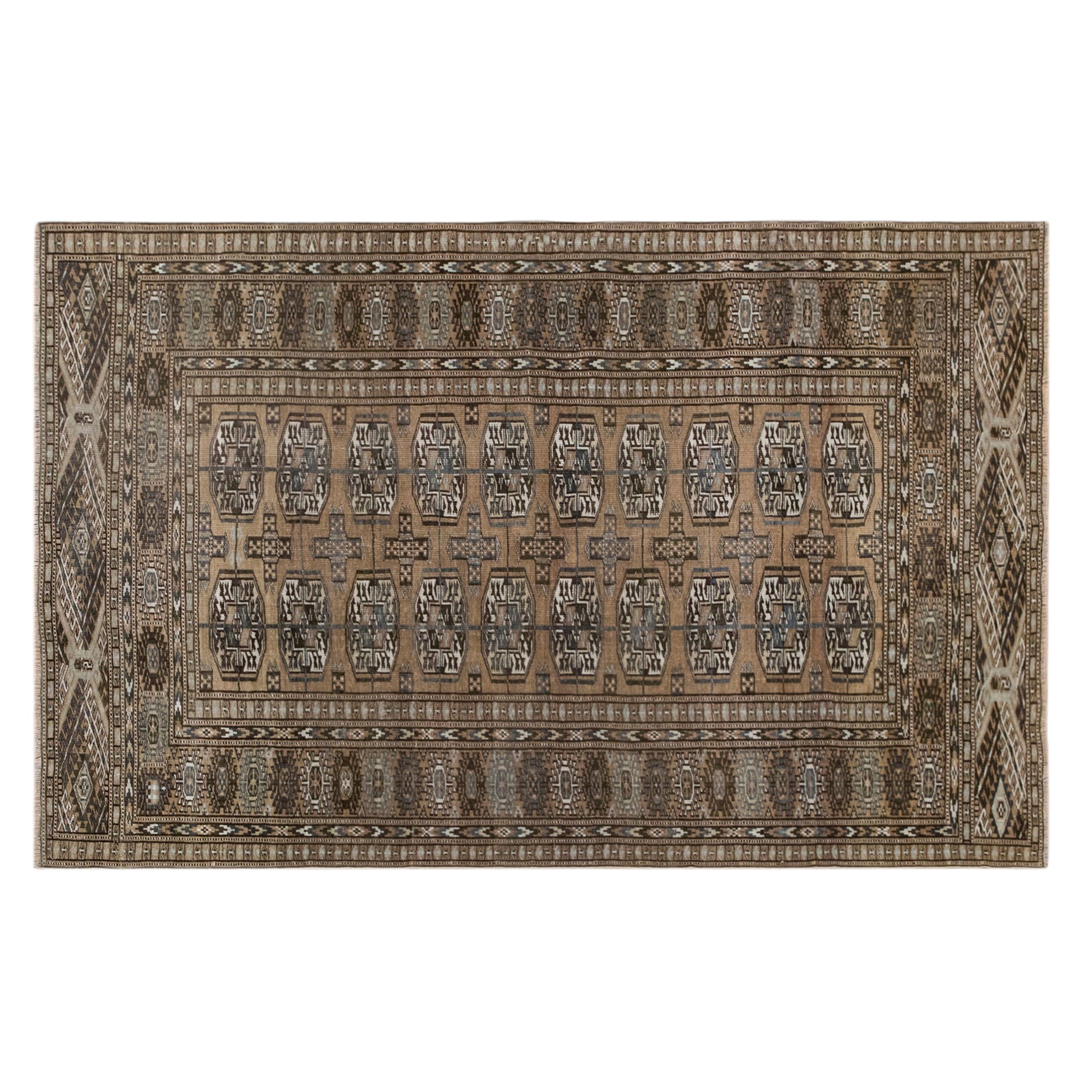 Turkish Handmade Rug  112 x 175 cm (3.7 x 5.7 ft)