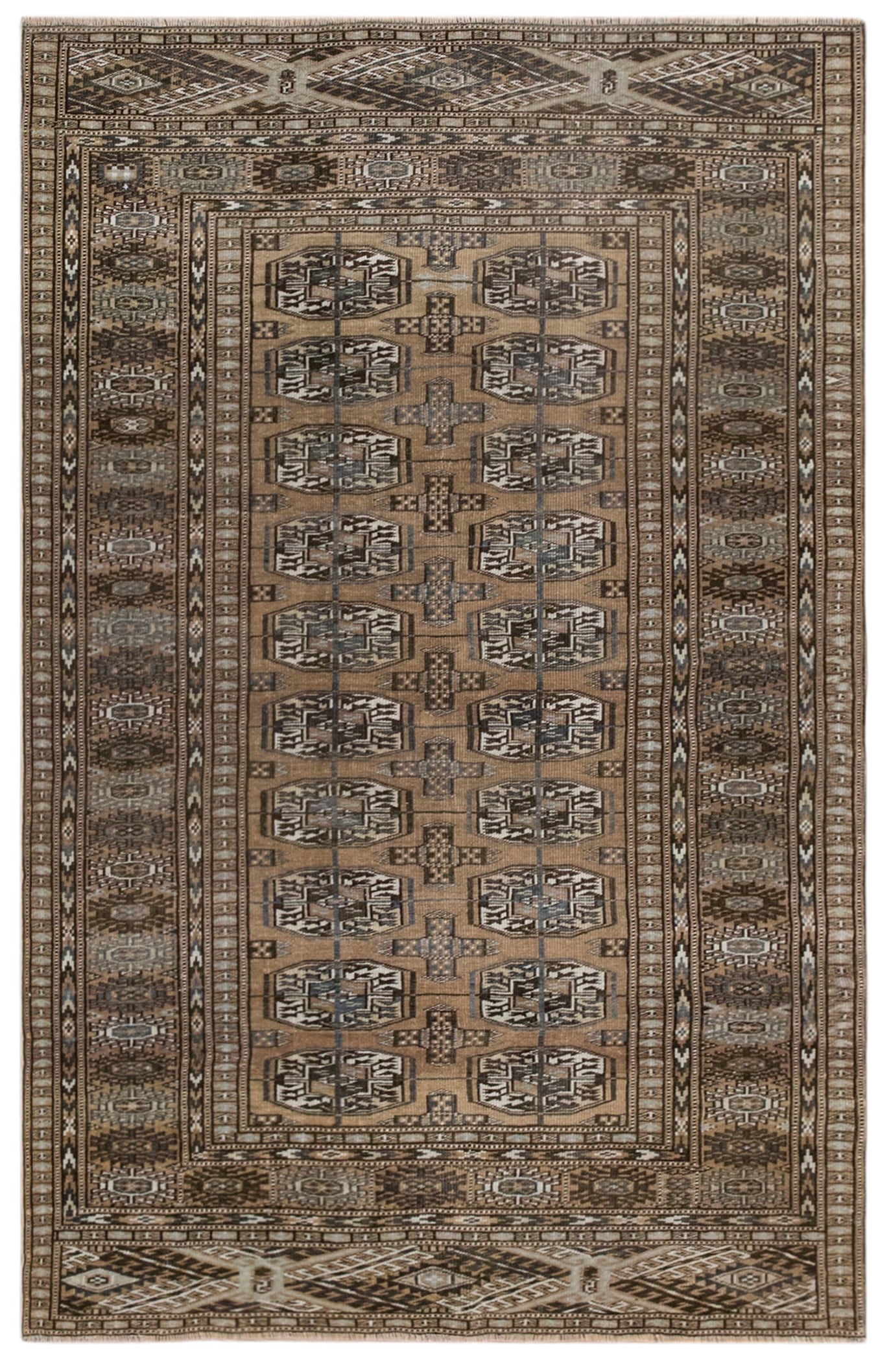 Turkish Handmade Rug  112 x 175 cm (3.7 x 5.7 ft)