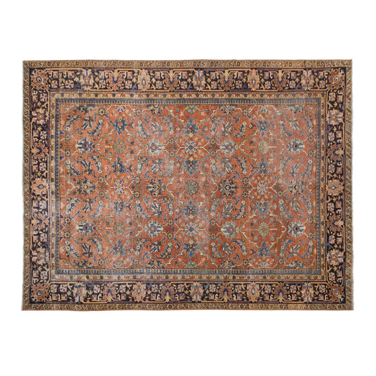 Turkish Heriz Rug | 220x295 cm (7.2x9.7 ft)
