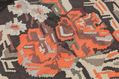 Turkish Moldovian Kilim, 158 x 235 cm / 5'2 x 7'9 feet