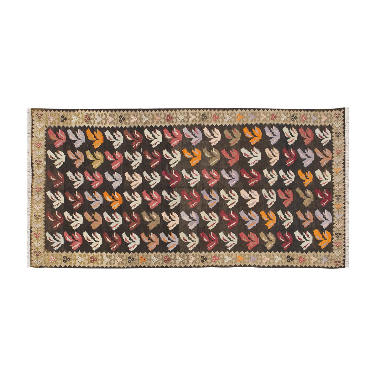 Turkish Moldovian Kilim, 165 x 360 cm / 5'5 x 12 feet
