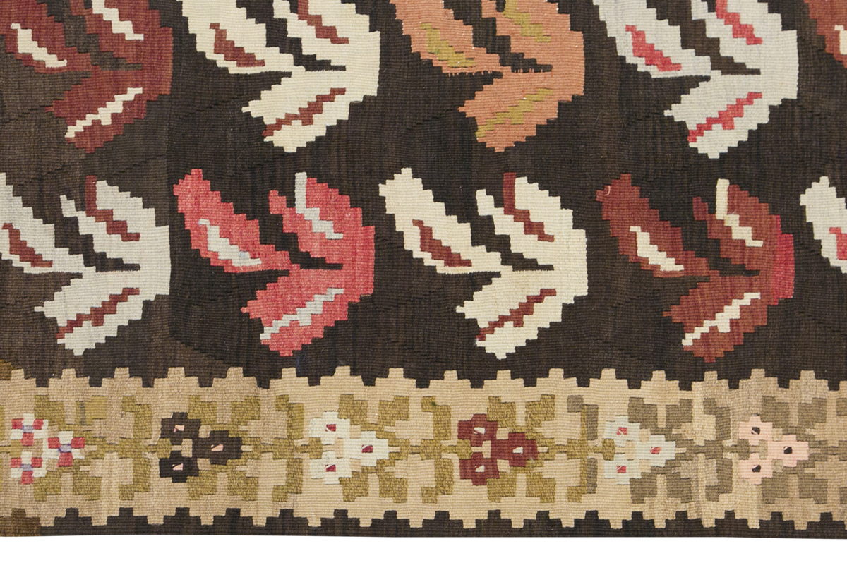 Turkish Moldovian Kilim, 165 x 360 cm / 5'5 x 12 feet