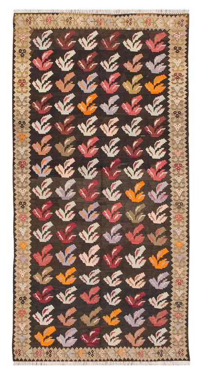 Turkish Moldovian Kilim, 165 x 360 cm / 5'5 x 12 feet