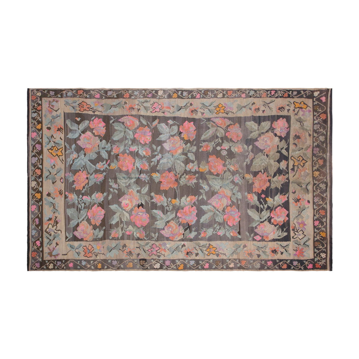 Turkish Moldovian Kilim, 175 x 334 cm / 5'9 x 11 feet
