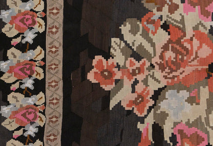 Turkish Moldovian Kilim, 186 x 325 cm / 6'1 x 10'8 feet