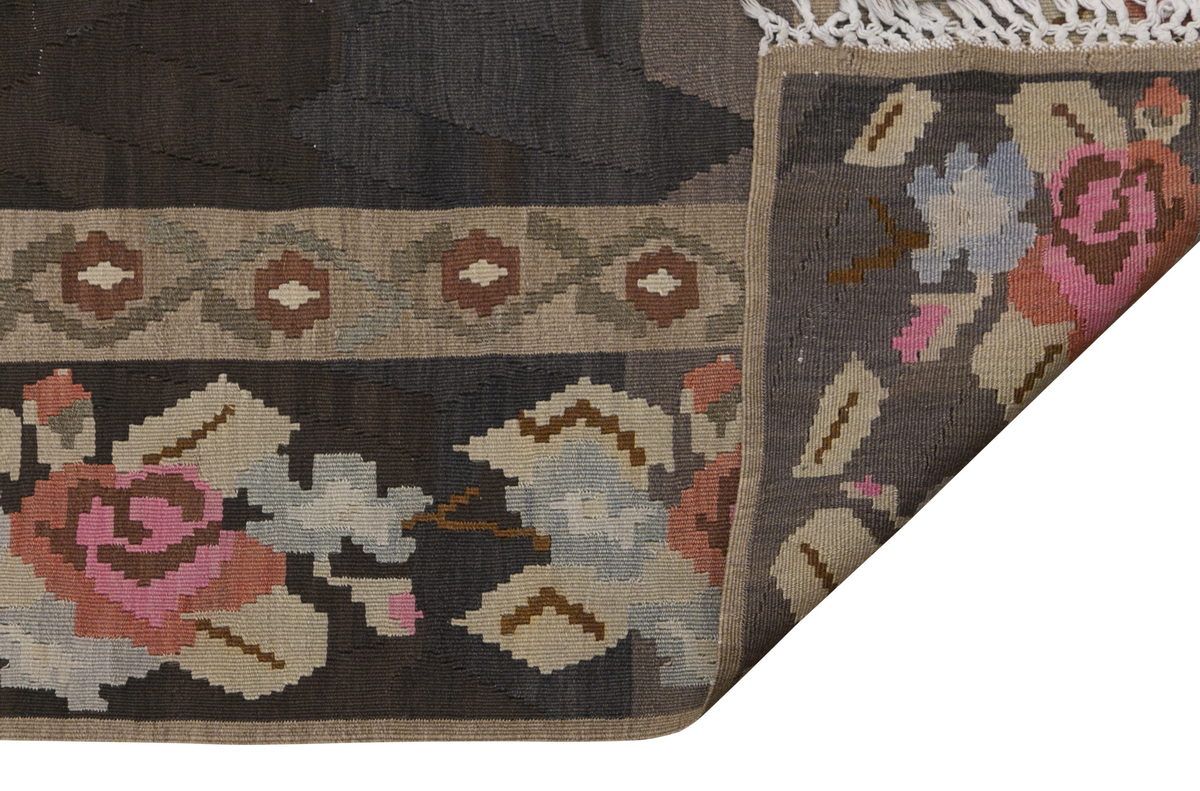 Turkish Moldovian Kilim, 186 x 325 cm / 6'1 x 10'8 feet