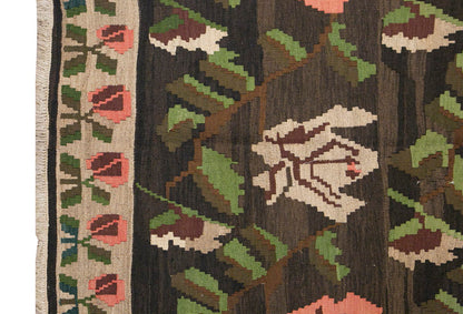 Turkish Moldovian Kilim, 187 x 293 cm / 6'2 x 9'7 feet
