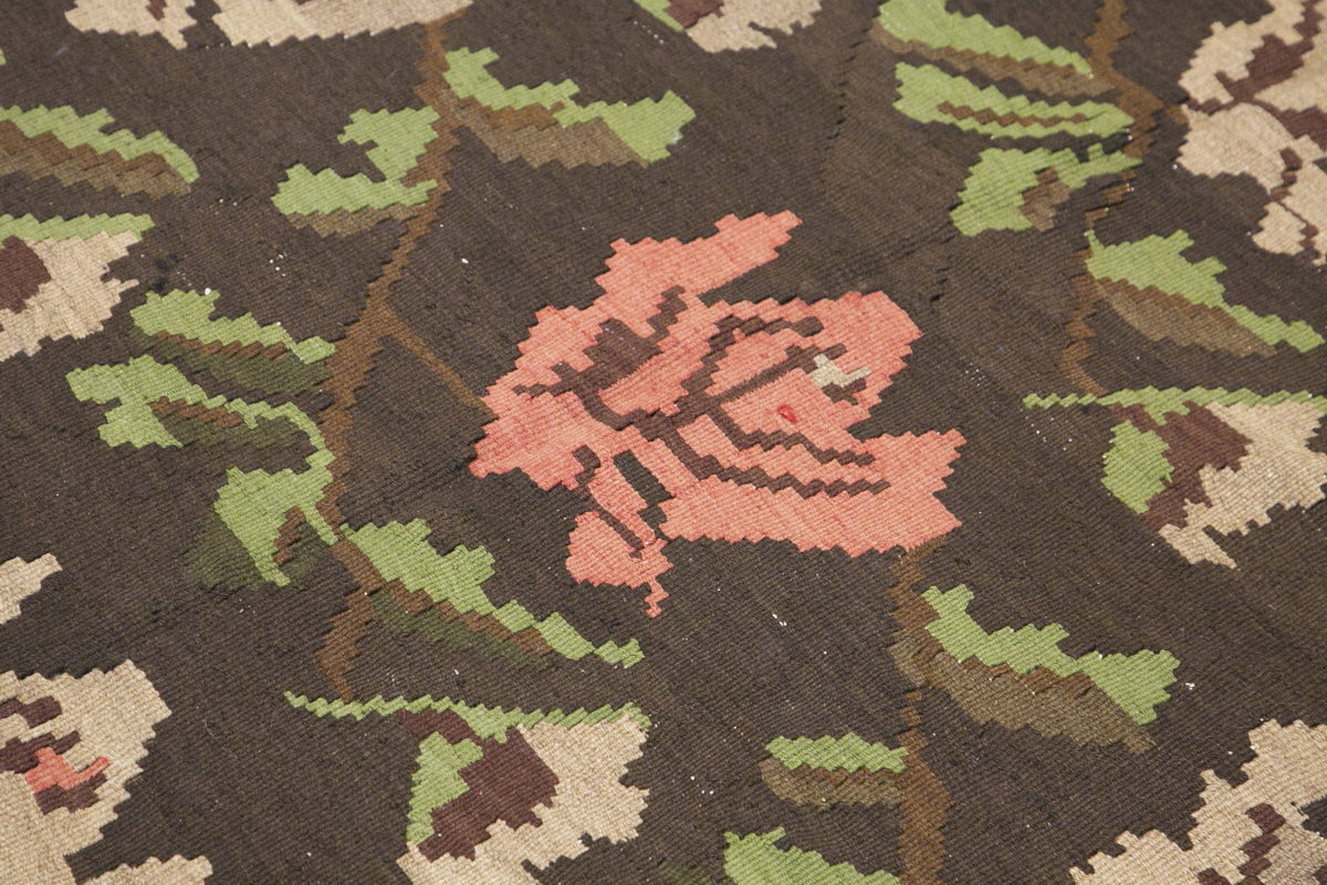 Turkish Moldovian Kilim, 187 x 293 cm / 6'2 x 9'7 feet
