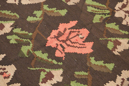 Turkish Moldovian Kilim, 187 x 293 cm / 6'2 x 9'7 feet