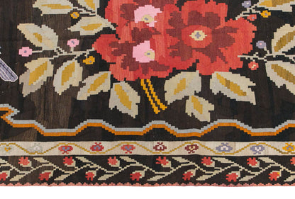 Turkish Moldovian Kilim, 190 x 380 cm / 6'3 x 12'6 feet