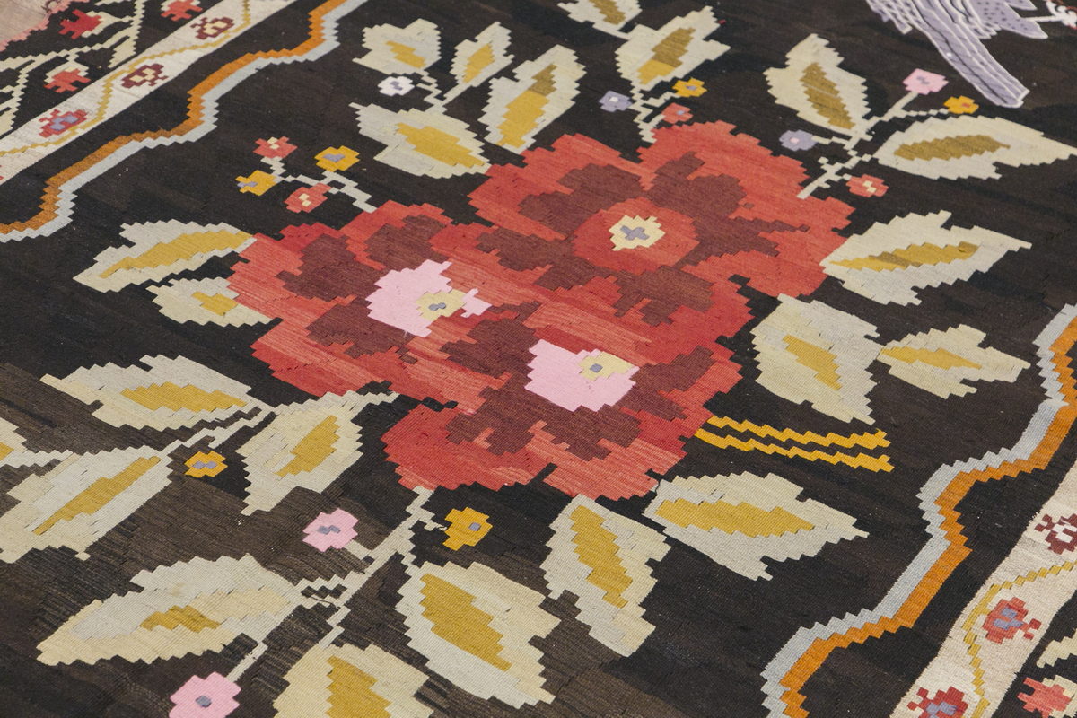 Turkish Moldovian Kilim, 190 x 380 cm / 6'3 x 12'6 feet