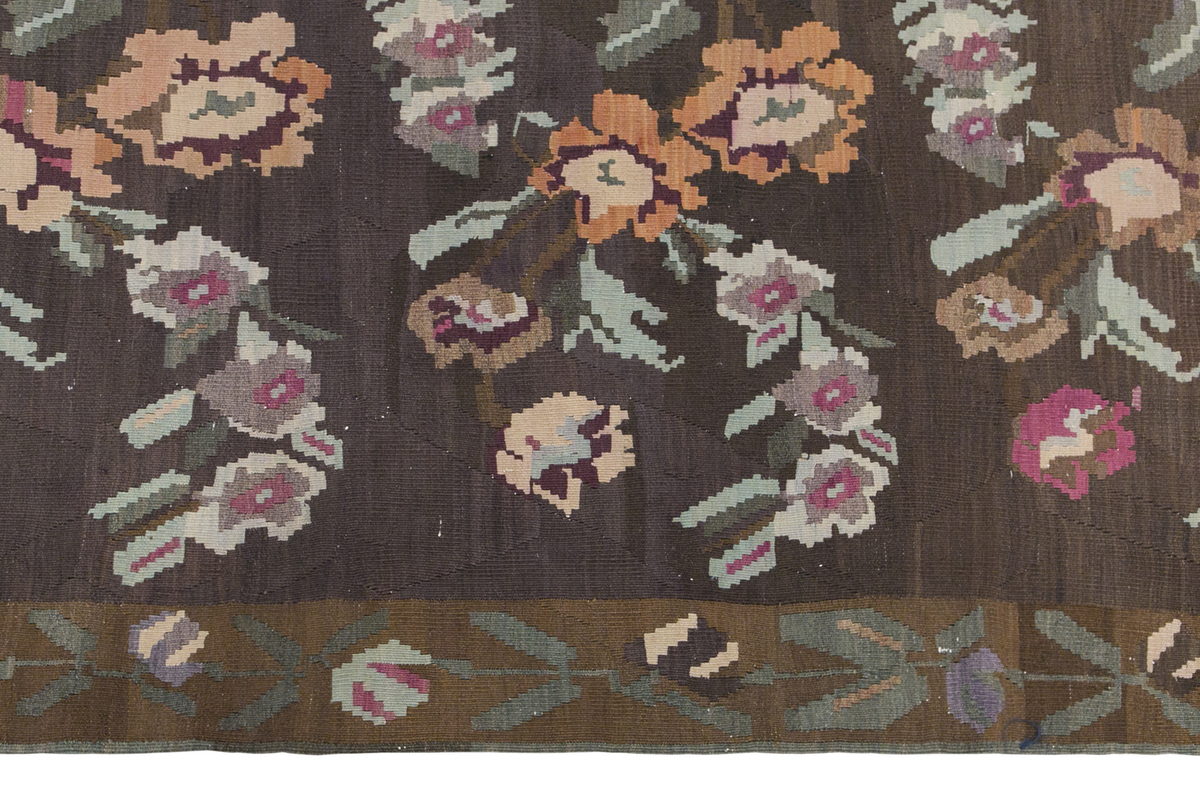 Turkish Moldovian Kilim, 190 x 400 cm / 6'3 x 13'1