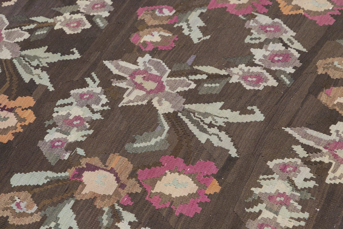 Turkish Moldovian Kilim, 190 x 400 cm / 6'3 x 13'1