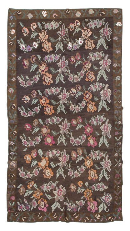 Turkish Moldovian Kilim, 190 x 400 cm / 6'3 x 13'1