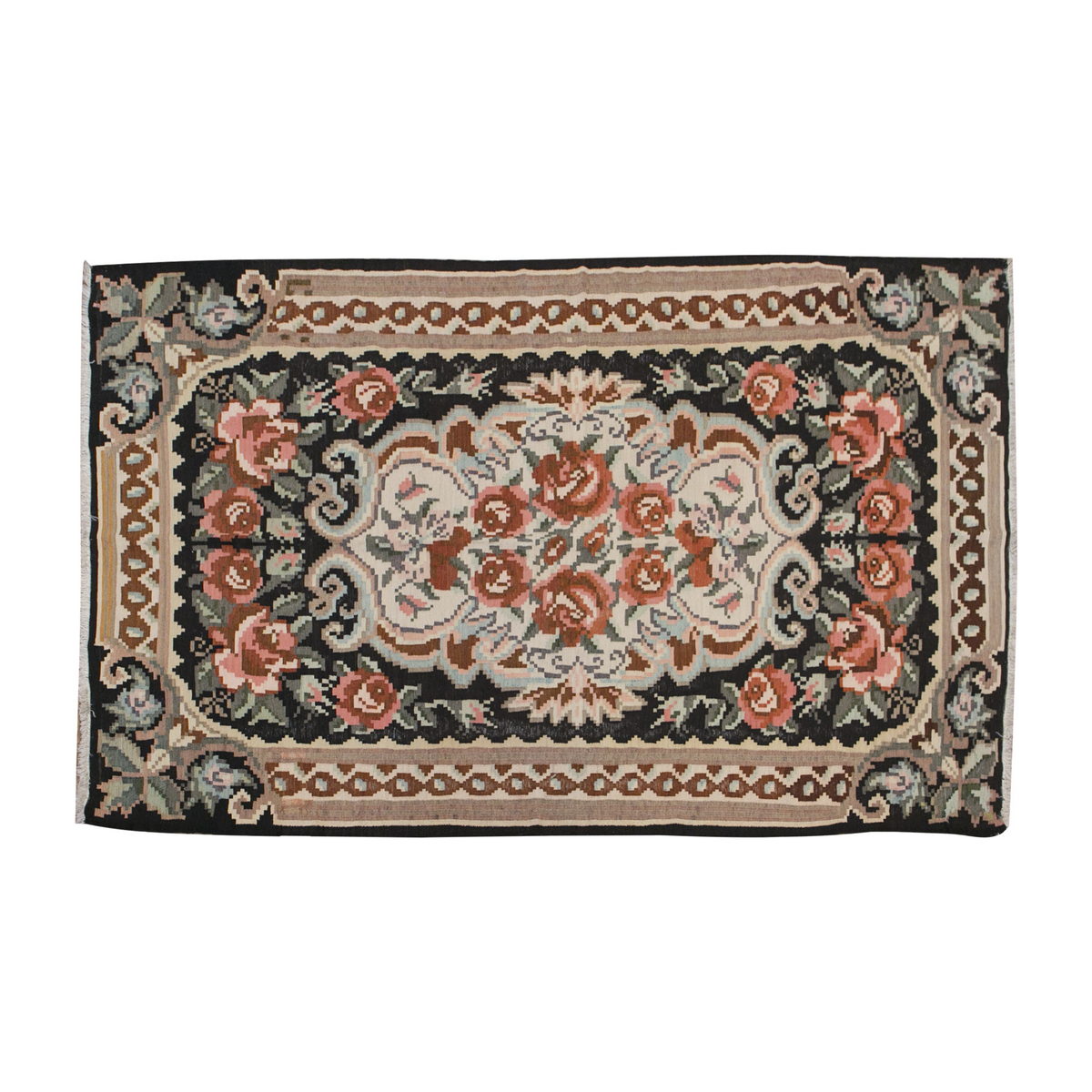 Turkish Moldovian Kilim, 196 x 310 cm / 6'5 x 10'2 feet