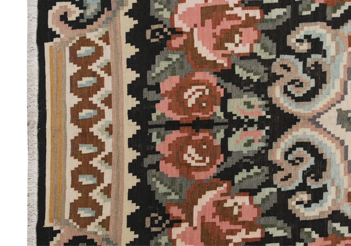 Turkish Moldovian Kilim, 196 x 310 cm / 6'5 x 10'2 feet