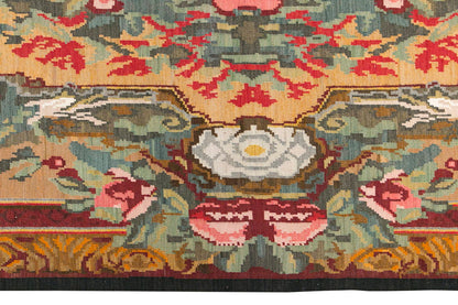 Turkish Moldovian Kilim, 202 x 370 cm / 6'8 x 12'2 feet