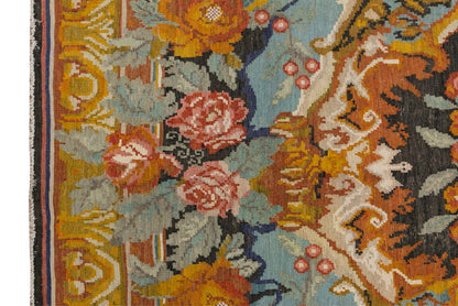 Turkish Moldovian Kilim, 215 x 350 cm / 7 x 11'6 feet