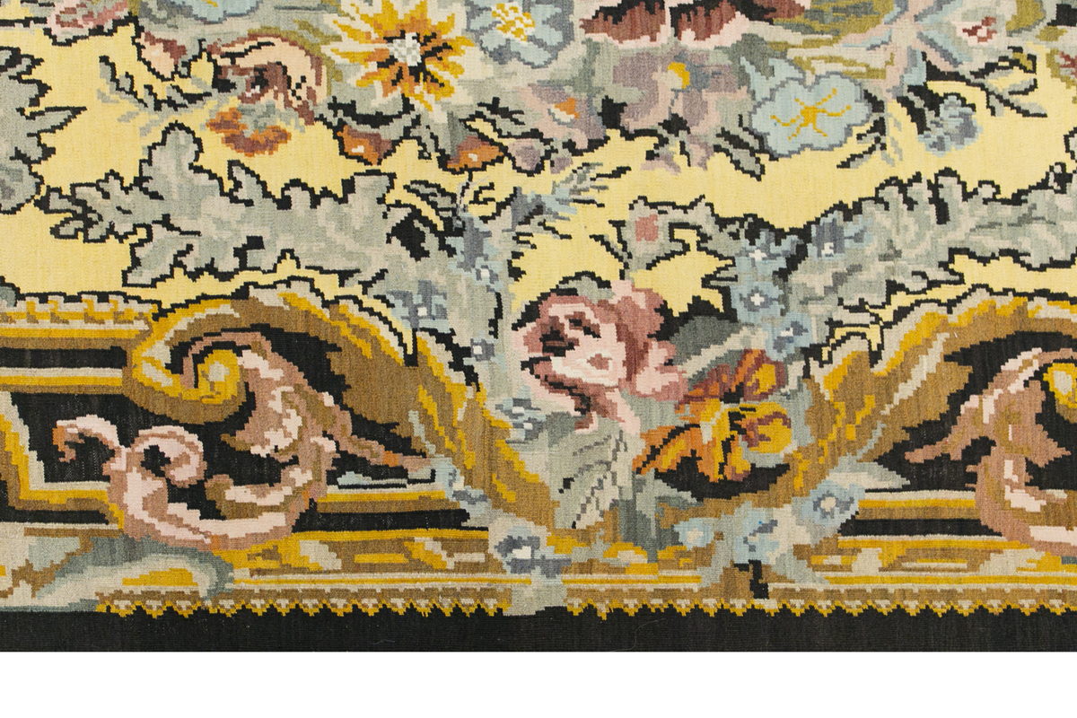Turkish Moldovian Kilim, 220 x 350 cm / 7'3 x 11'6 feet