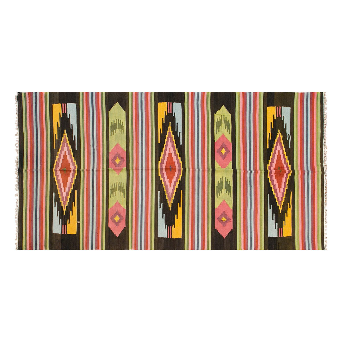 Turkish Moldovian Kilim Runner – 145 x 324 cm / 4'9 x 10'8 feet