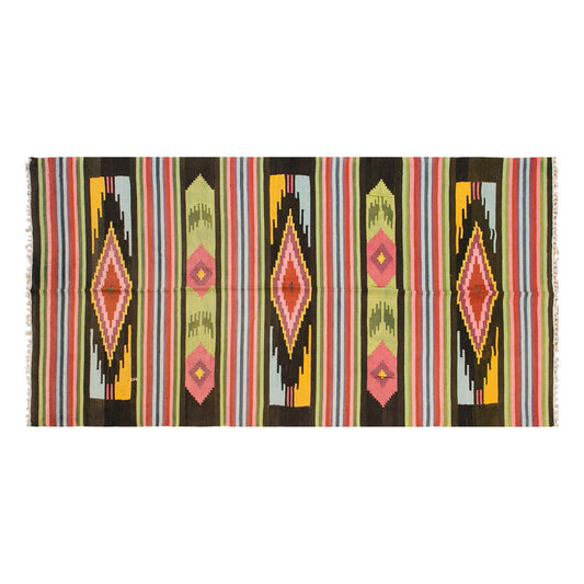 Turkish Moldovian Kilim Runner – 145 x 324 cm / 4'9 x 10'8 feet