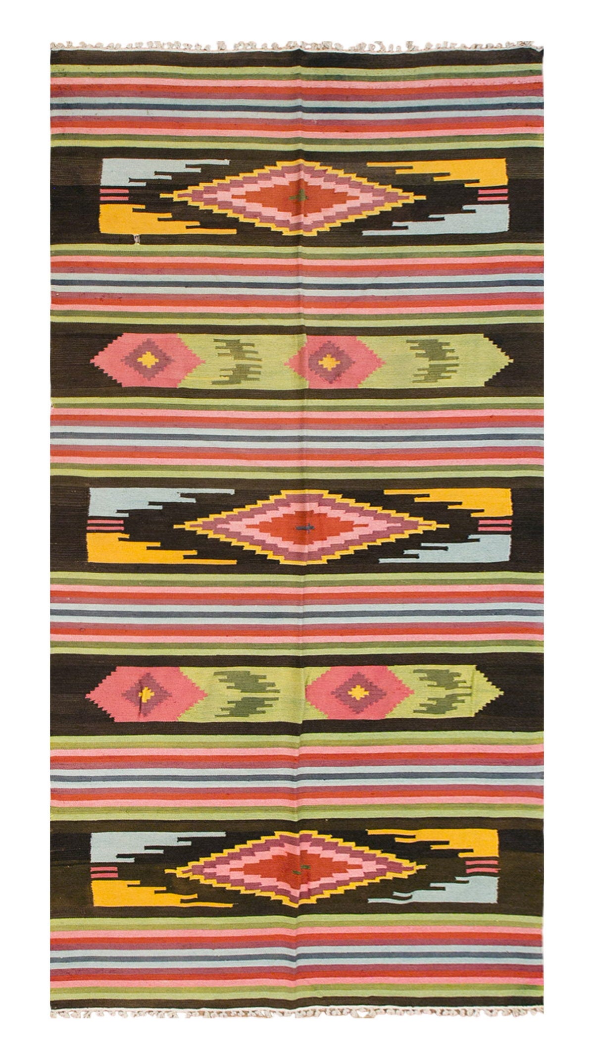 Turkish Moldovian Kilim Runner – 145 x 324 cm / 4'9 x 10'8 feet