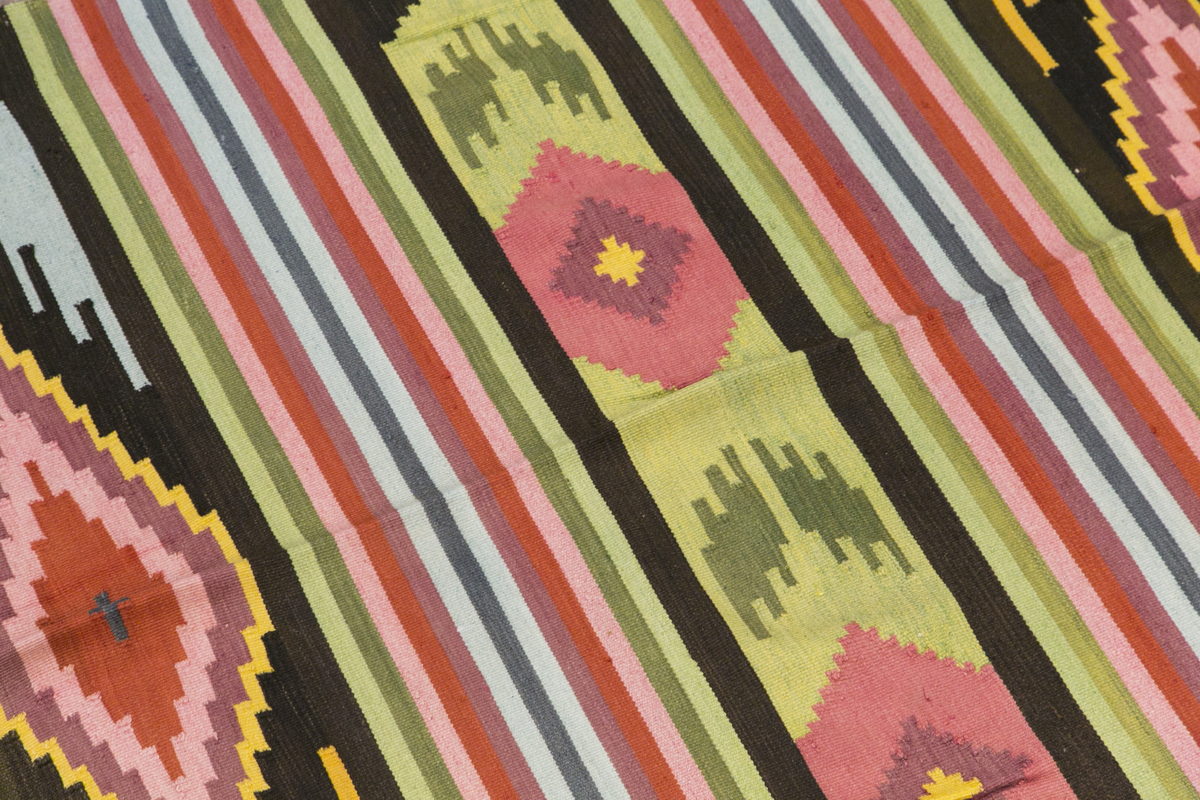 Turkish Moldovian Kilim Runner – 145 x 324 cm / 4'9 x 10'8 feet
