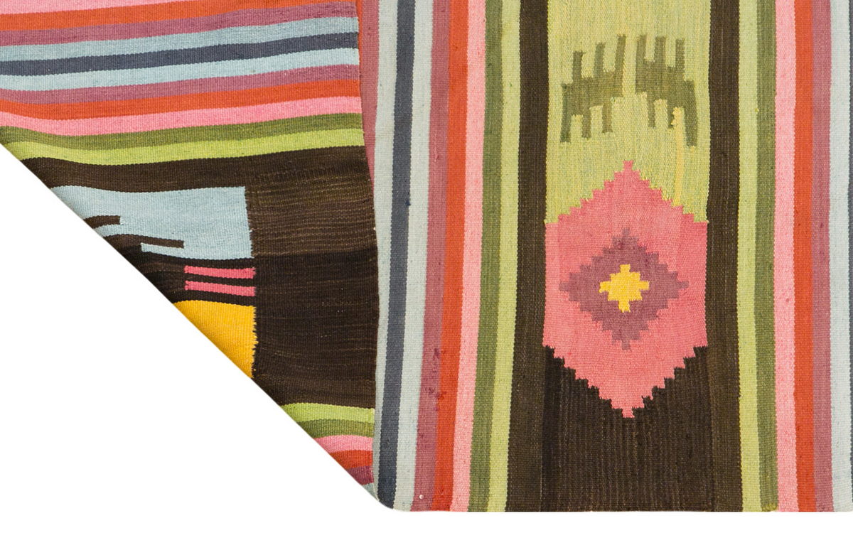 Turkish Moldovian Kilim Runner – 145 x 324 cm / 4'9 x 10'8 feet