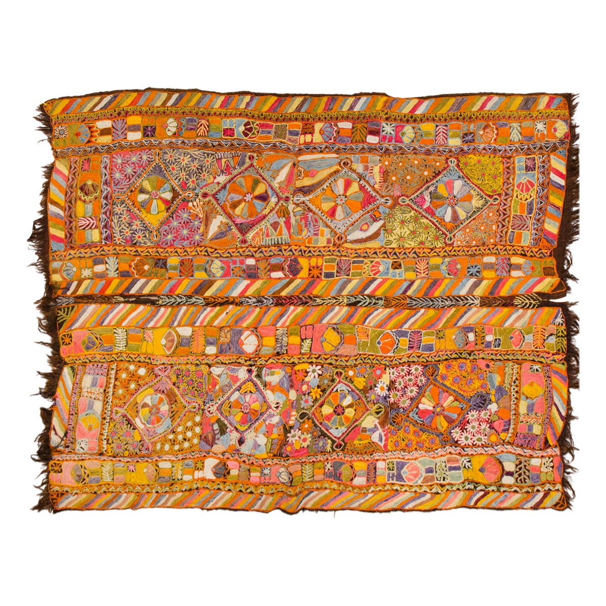 Turkish Moldovian Kilim Runner – 157 x 207 cm / 5'2 x 6'9 feet