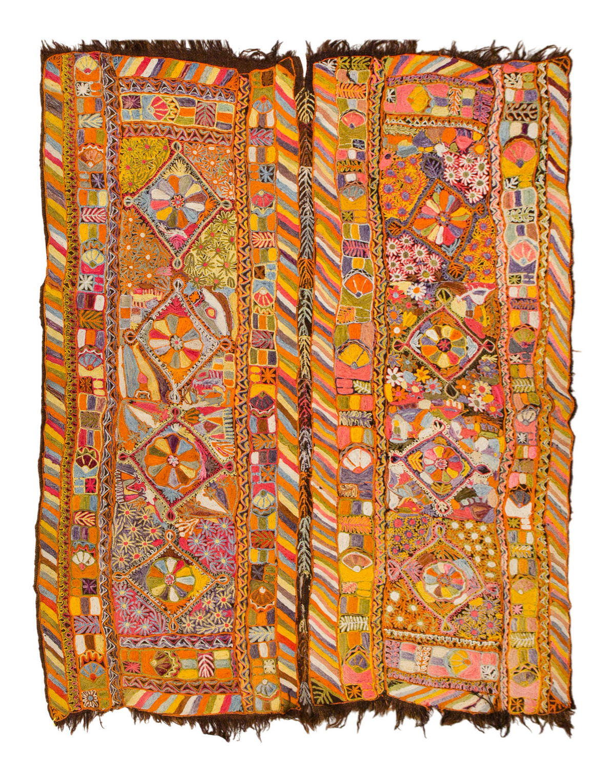 Turkish Moldovian Kilim Runner – 157 x 207 cm / 5'2 x 6'9 feet
