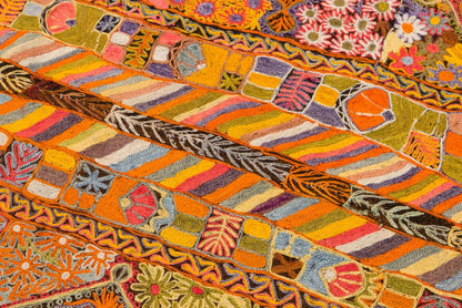 Turkish Moldovian Kilim Runner – 157 x 207 cm / 5'2 x 6'9 feet