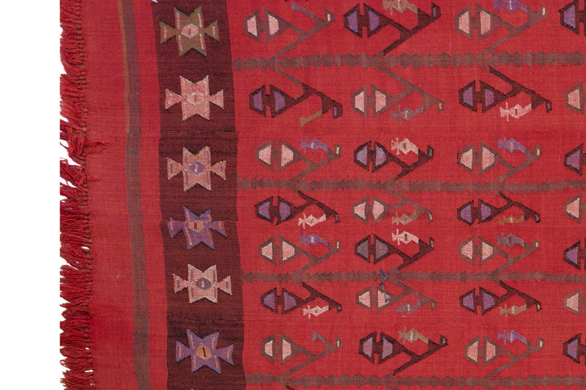 Turkish Moldovian Kilim Runner – 172 x 356 cm / 5'8 x 11'8 feet