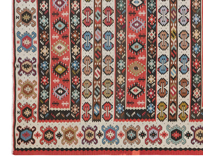 Turkish Moldovian Kilim Runner – 248 x 342 cm / 8'1 x 11'2 feet