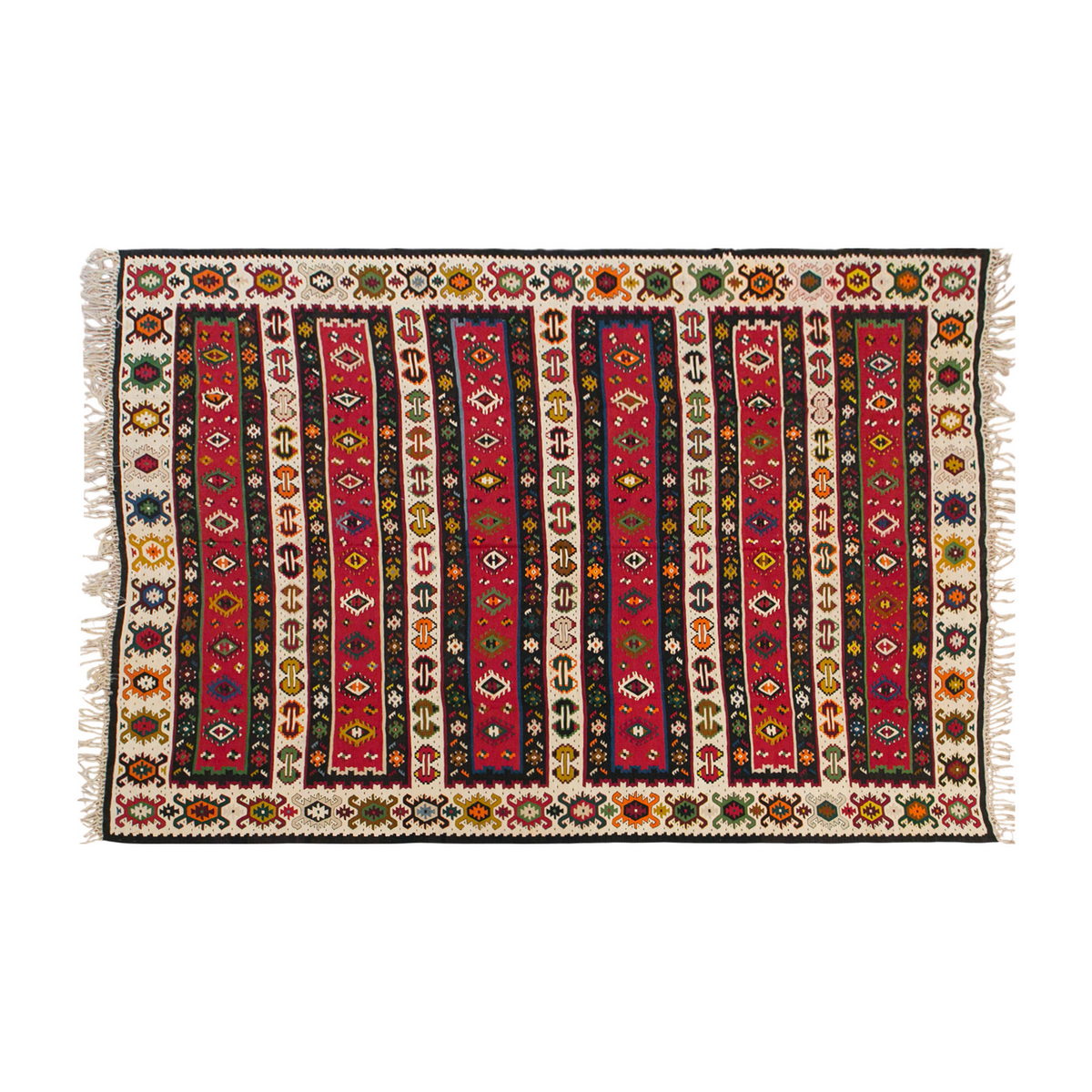 Turkish Moldovian Kilim Runner – 278 x 338 cm / 9'1 x 11'1 feet